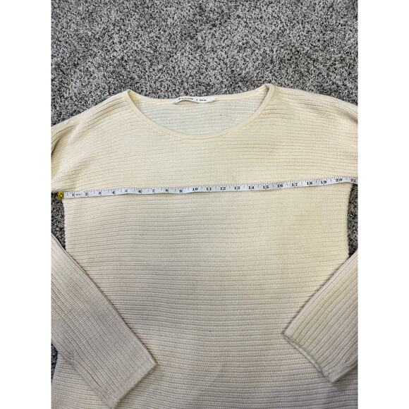 Athleta Cream Knit Long Sleeve Sweater, Sz‎ Small Activewear Athleisure CozyCore - Picture 8 of 11